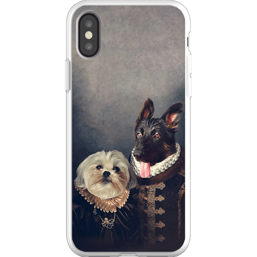 &#39;Duke and Duchess&#39; Personalized 2 Pet Phone Case