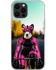 'The Female Cyclist' Personalized Phone Case