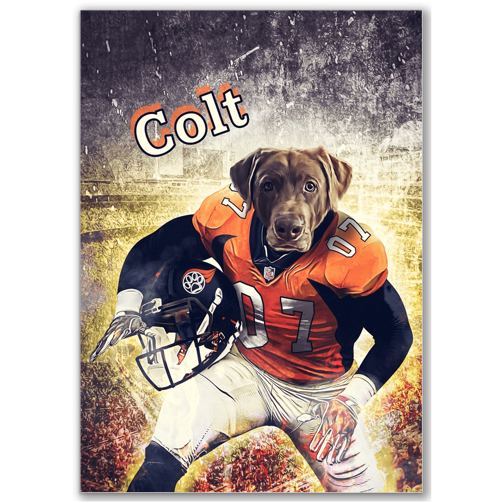 &#39;Denver Doggos&#39; Personalized Dog Poster