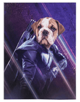 'Hawkeye Doggo' Personalized Pet Blanket