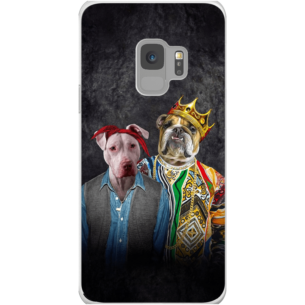 &#39;2Paw And Notorious D.O.G.&#39; Personalized 2 Pet Phone Case