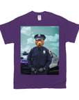 'The Police Officer' Personalized Pet T-Shirt