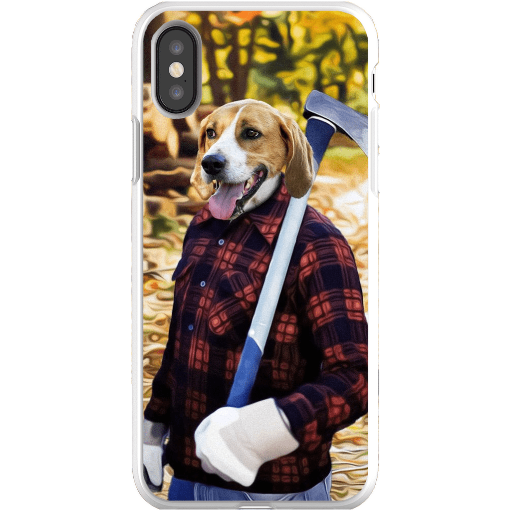 &#39;The Lumberjack&#39; Personalized Phone Case