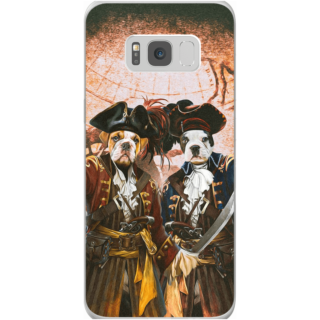 &#39;The Pirates&#39; Personalized 2 Pet Phone Case