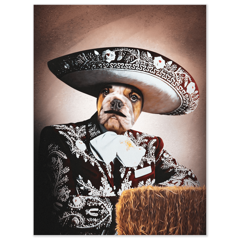 &#39;Vicente Fernandogg&#39; Personalized Dog Poster