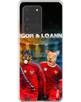 'Russia Doggos' Personalized 2 Pet Phone Case