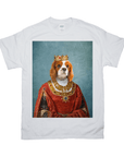 'The Queen' Personalized Pet T-Shirt