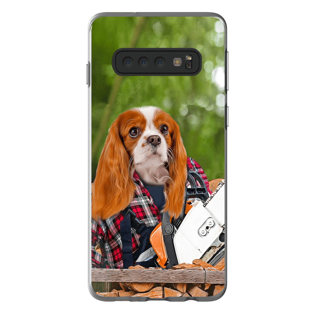 &#39;Lumberwoman&#39; Personalized Phone Case