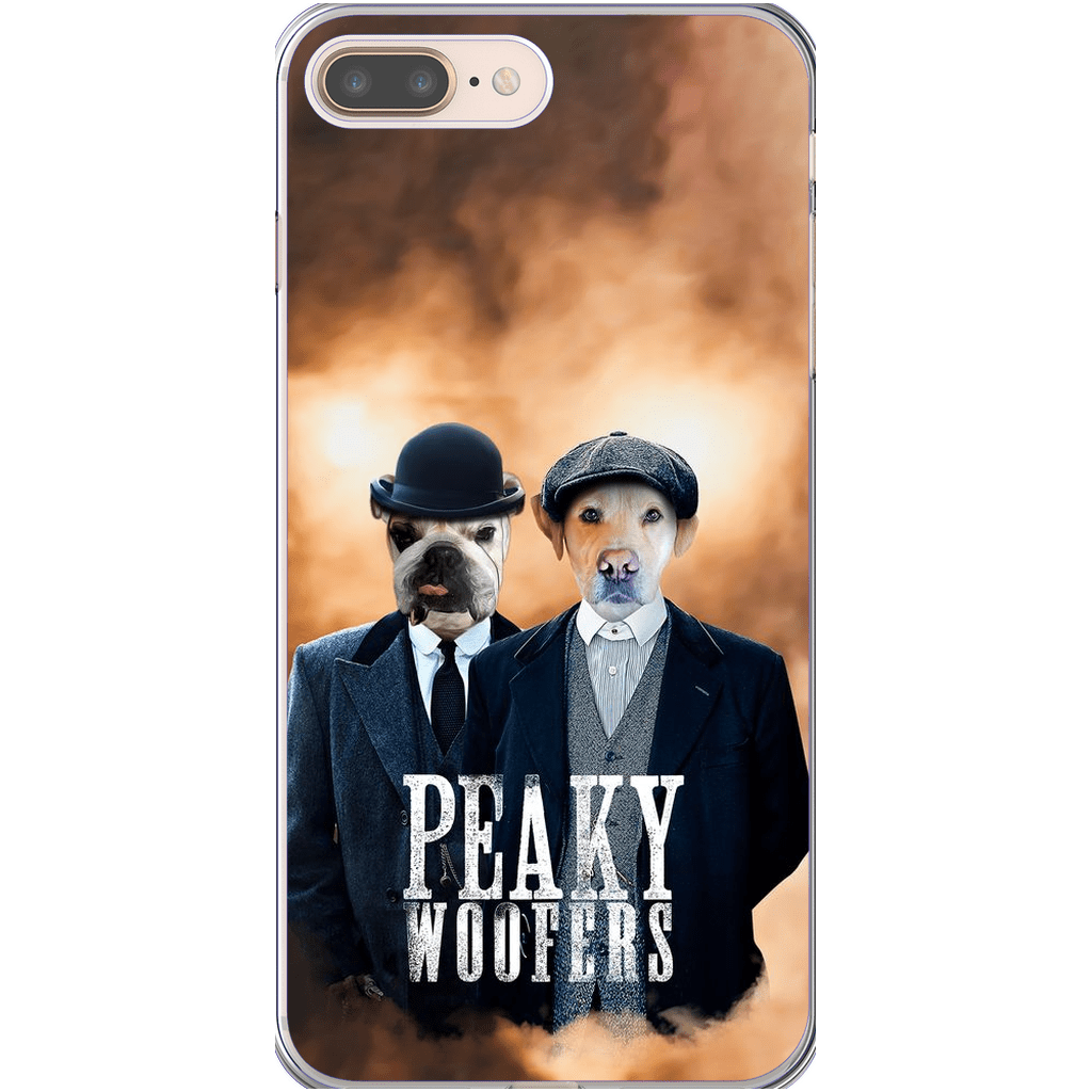 &#39;Peaky Woofers&#39; Personalized 2 Pet Phone Case