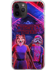 'Chewing Things' Personalized 2 Pets Phone Case