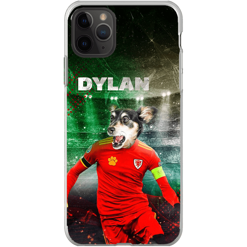 &#39;Wales Doggos Soccer&#39; Personalized Phone Case