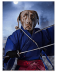 'The Swordsman' Personalized Pet Poster