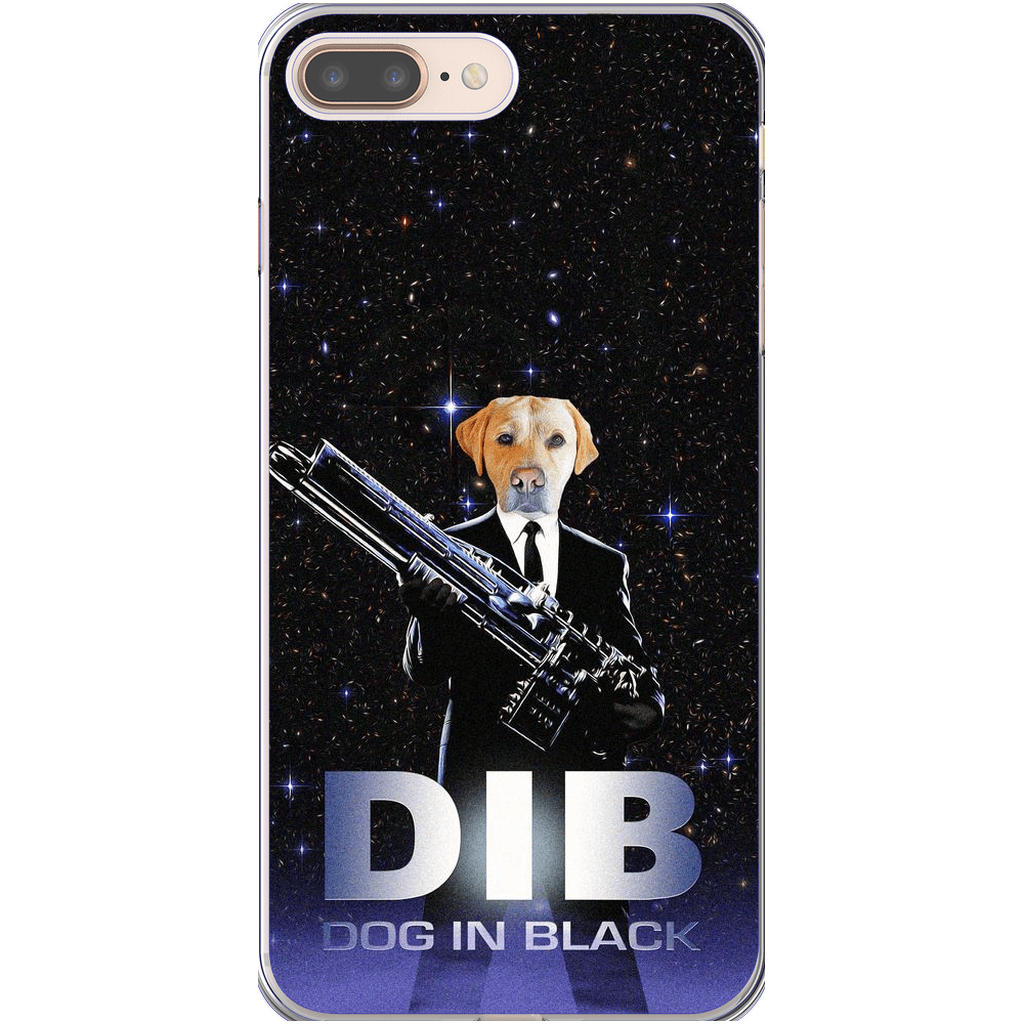 &#39;Dog in Black&#39; Personalized Phone Case