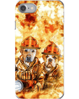 'The Firefighters' Personalized 2 Pet Phone Case