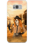 'The Cowgirl' Personalized Phone Case