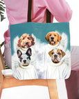 Bolsa de mano personalizada para 4 mascotas '4 Angels'