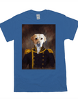 'The Captain' Personalized Pet T-Shirt