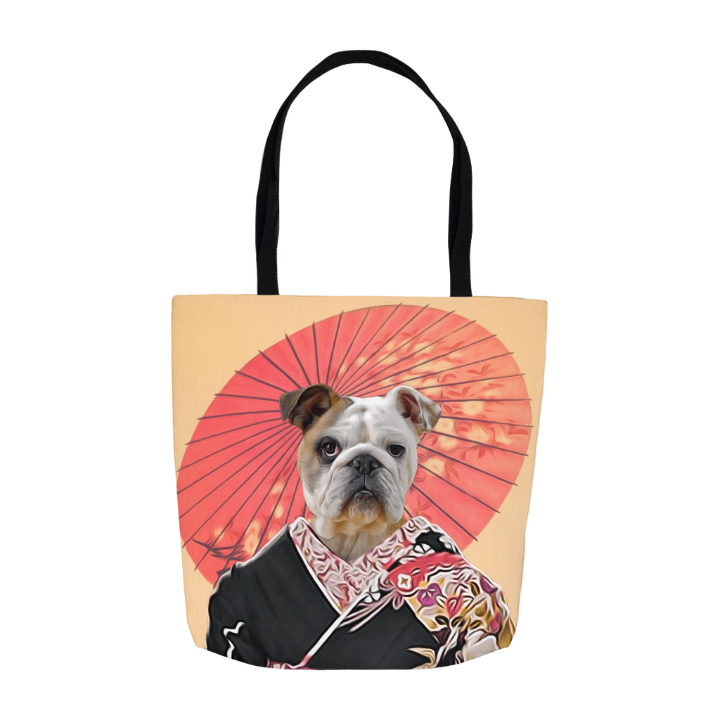 &#39;Memoirs of Doggeisha&#39; Personalized Tote Bag