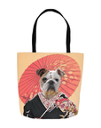 'Memoirs of Doggeisha' Personalized Tote Bag