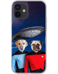 'Doggo-Trek' Personalized 2 Pet Phone Case