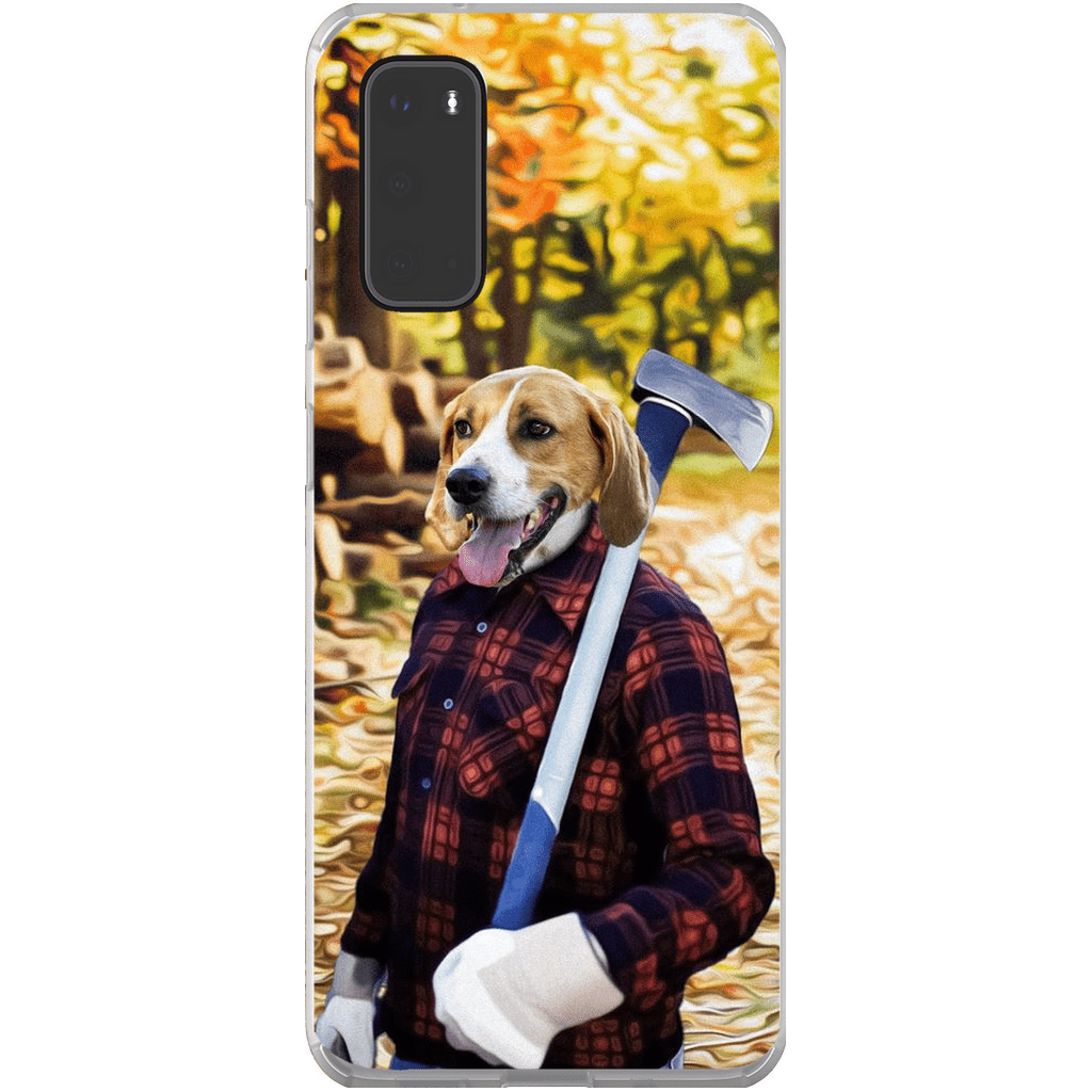 &#39;The Lumberjack&#39; Personalized Phone Case