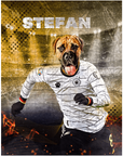 Puzzle personalizado para mascotas 'Alemania Doggos Soccer'