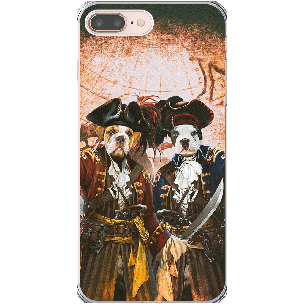 &#39;The Pirates&#39; Personalized 2 Pet Phone Case