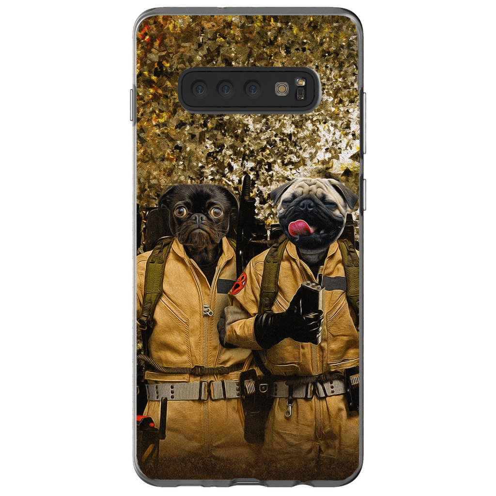 &#39;Dog Busters&#39; Personalized 2 Pets Phone Case