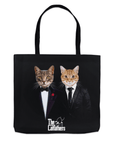 Bolsa Tote Personalizada para 2 Mascotas 'The Catfathers'