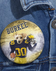 Pin personalizado de Michigan Doggos