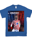 'Croatia Doggos Soccer' Personalized Pet T-Shirt