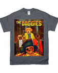 Camiseta personalizada con 3 mascotas 'The Doggies'