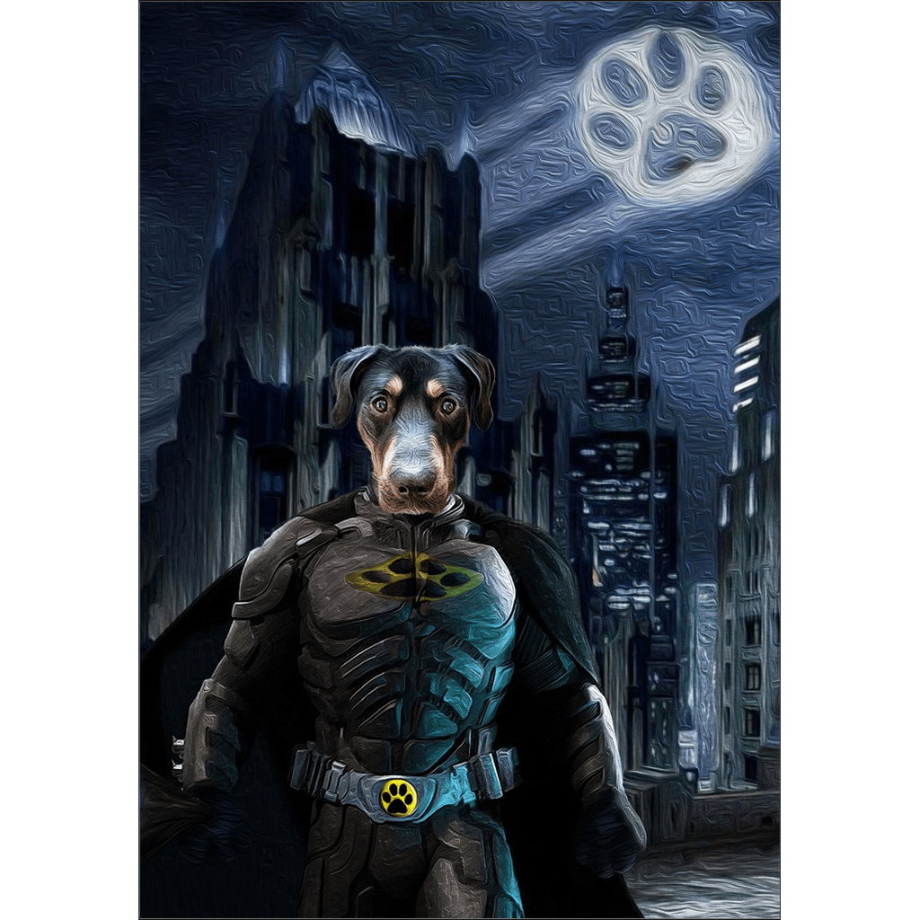 &#39;Batdog&#39; Personalized Dog Poster