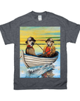 'The Fishermen' Personalized 2 Pet T-Shirt