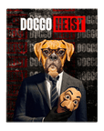 'Doggo Heist' Personalized Pet Standing Canvas