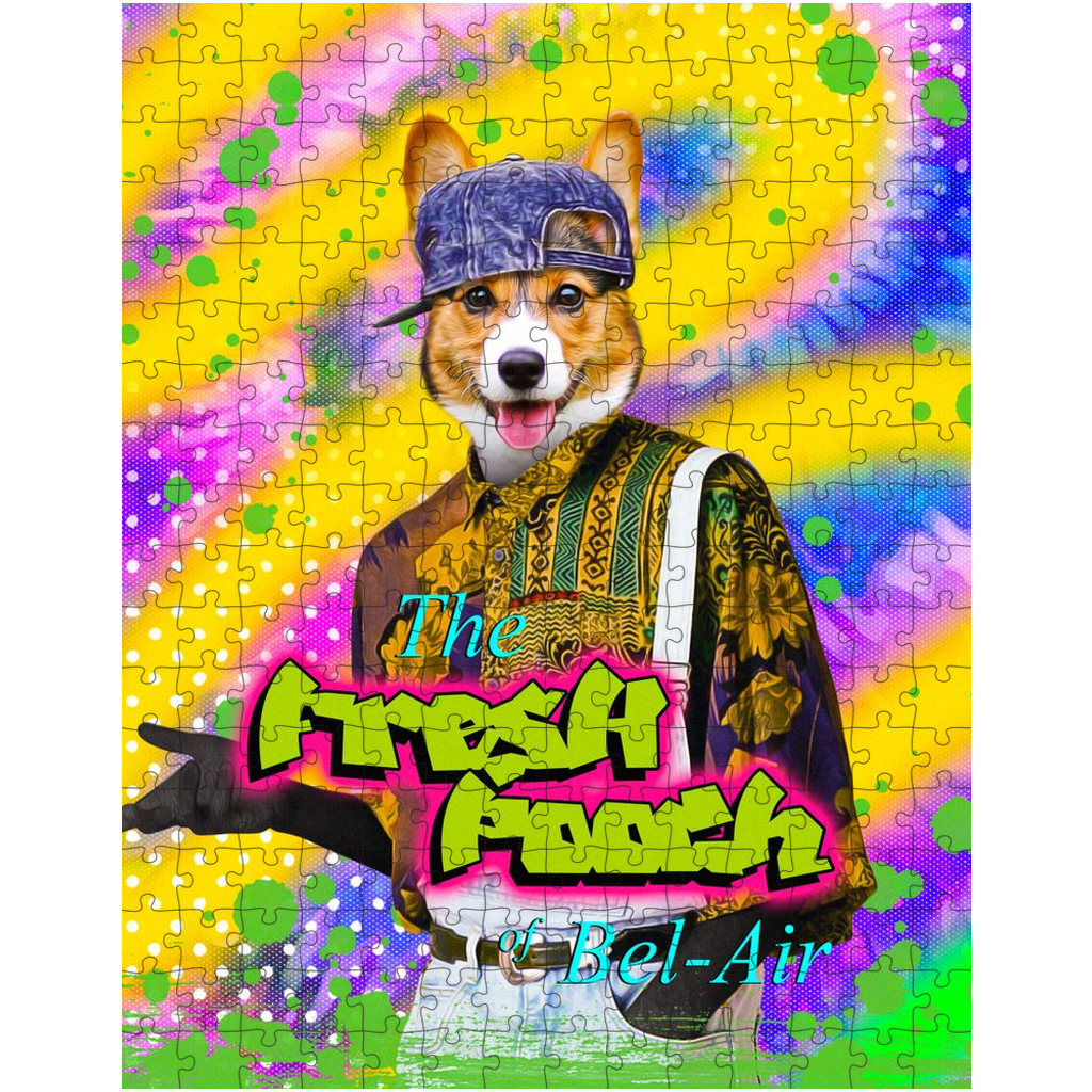 &#39;The Fresh Pooch&#39; Personalized Pet Puzzle