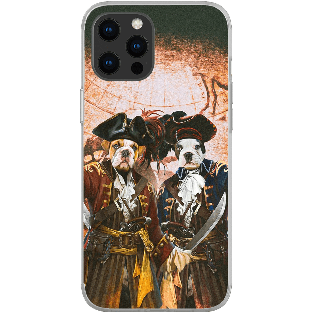 &#39;The Pirates&#39; Personalized 2 Pet Phone Case