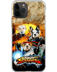 'Street Doggos' Funda personalizada para teléfono con 3 mascotas