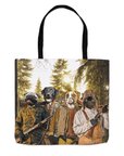 'The Hunters' Personalized 4 Pet Tote Bag