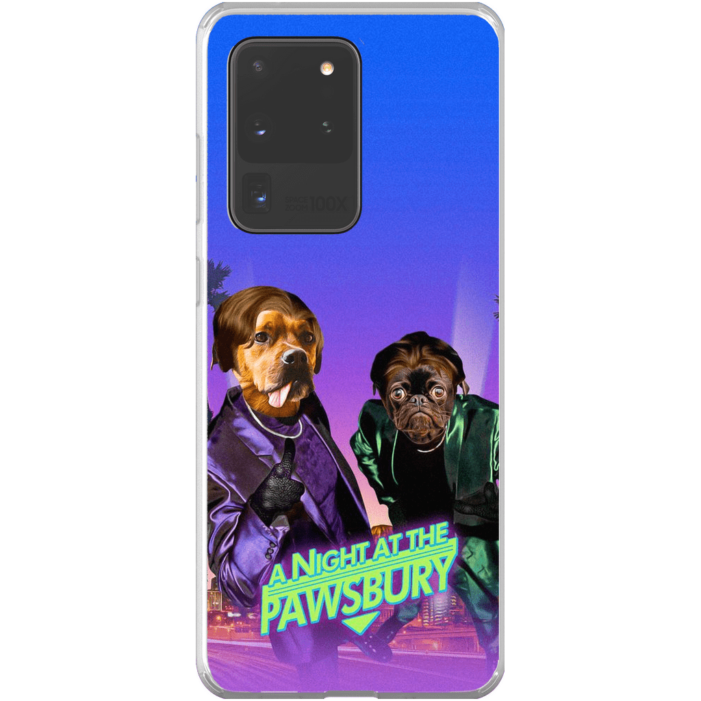 &#39;A Night at the Pawsbury&#39; Personalized 2 Pet Phone Case