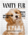 Rompecabezas personalizado para mascotas 'Vanity Fur'