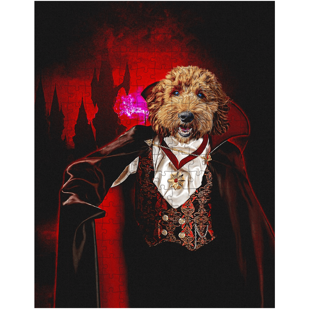 &#39;The Vampire&#39; Personalized Pet Puzzle