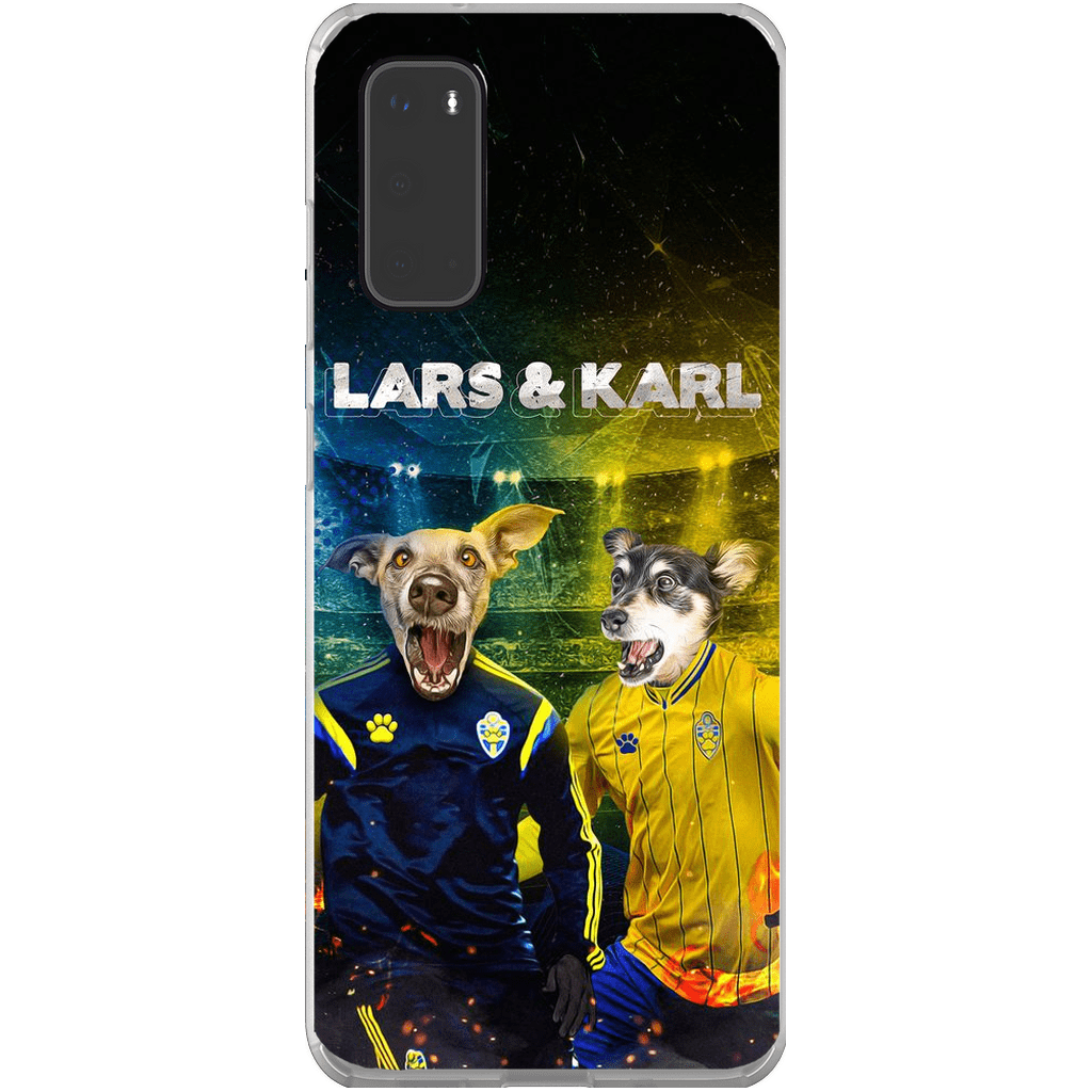 &#39;Sweden Doggos Euro Football&#39; Personalized 2 Pet Phone Case