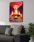 'Aladogg' Personalized Pet Canvas