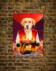 'Aladogg' Personalized Dog Poster