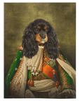 'Prince Doggenheim' Personalized Pet Blanket
