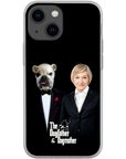 'The Dogfather & Dogmother' Personalized Pet/Human Phone Case