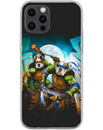 'Teenage Mutant Ninja Doggos' Personalized 2 Pet Phone Case