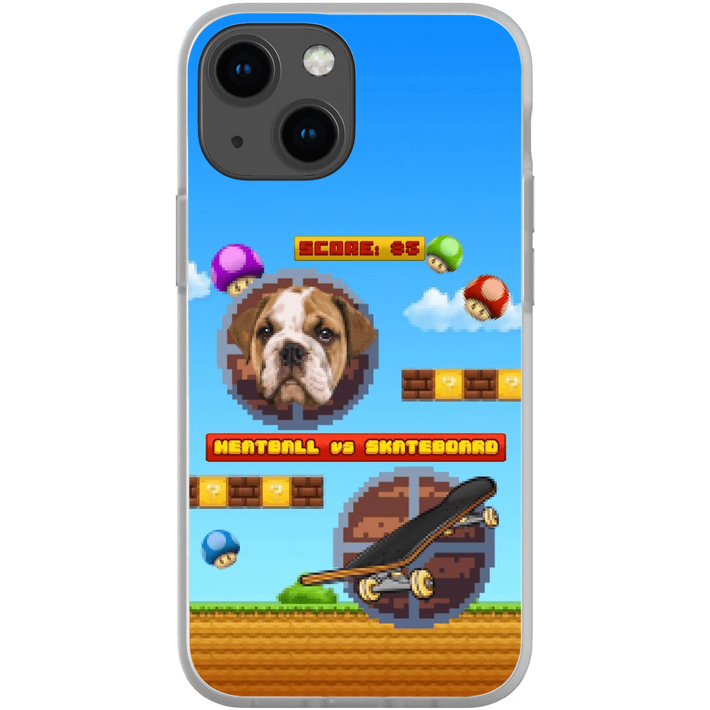 Retro Video Game Personalized Pet Phone Case