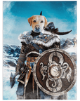 'The Viking Warrior' Personalized Pet Blanket